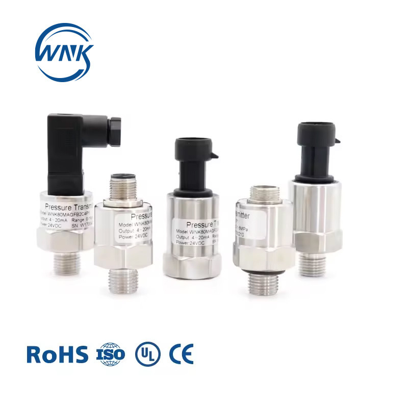 304SS IP65 Sensor de presión de aceite 10kpa - 70Mpa Precisión 0,5%FS -40~125 °C Temperatura de funcionamiento
