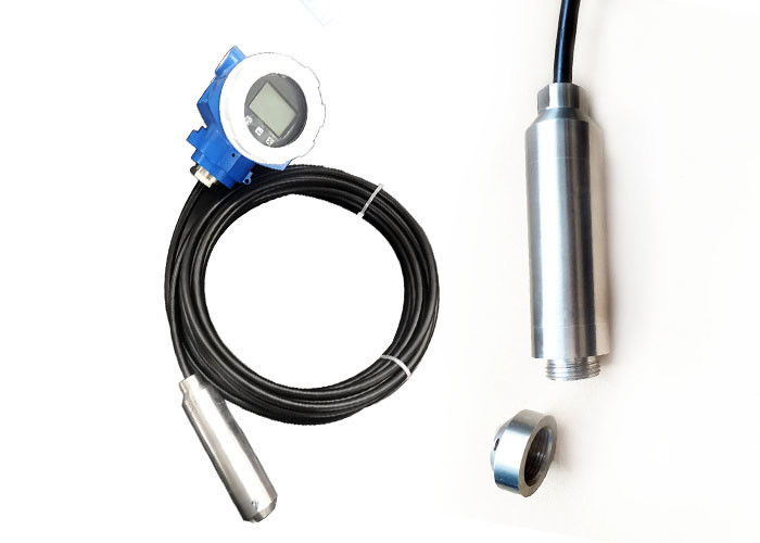Salida líquida sumergible del sensor llano 4~20ma 0.5-4.5V 1-5V de la punta de prueba del nivel del agua