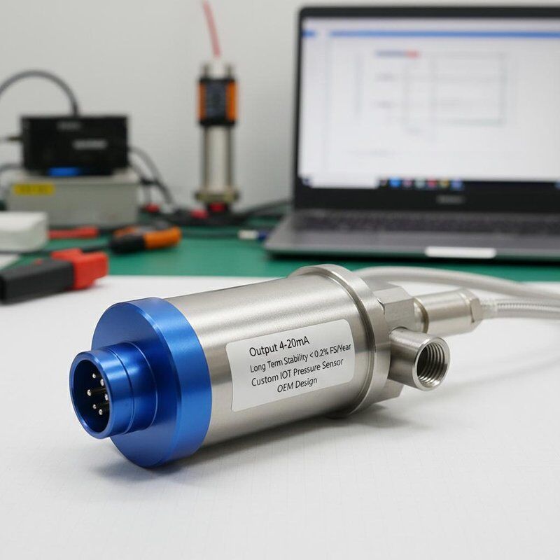 Output 4-20ma and Customization IOT Pressure Sensor Offering Long Term Stability Under 0.2 Percent FS per Year OEM Design