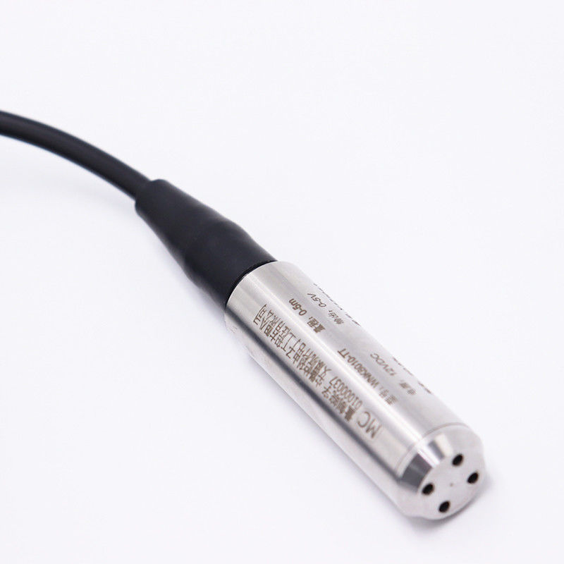 Sensor llano 4~20mA WNK8010 del acero inoxidable del OEM para la piscina y el río