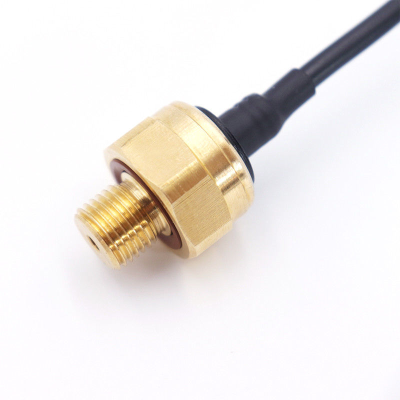 MPa elegante de cobre amarillo del transmisor de presión 0.5-4.5V 0-2 para el uso de la HVAC