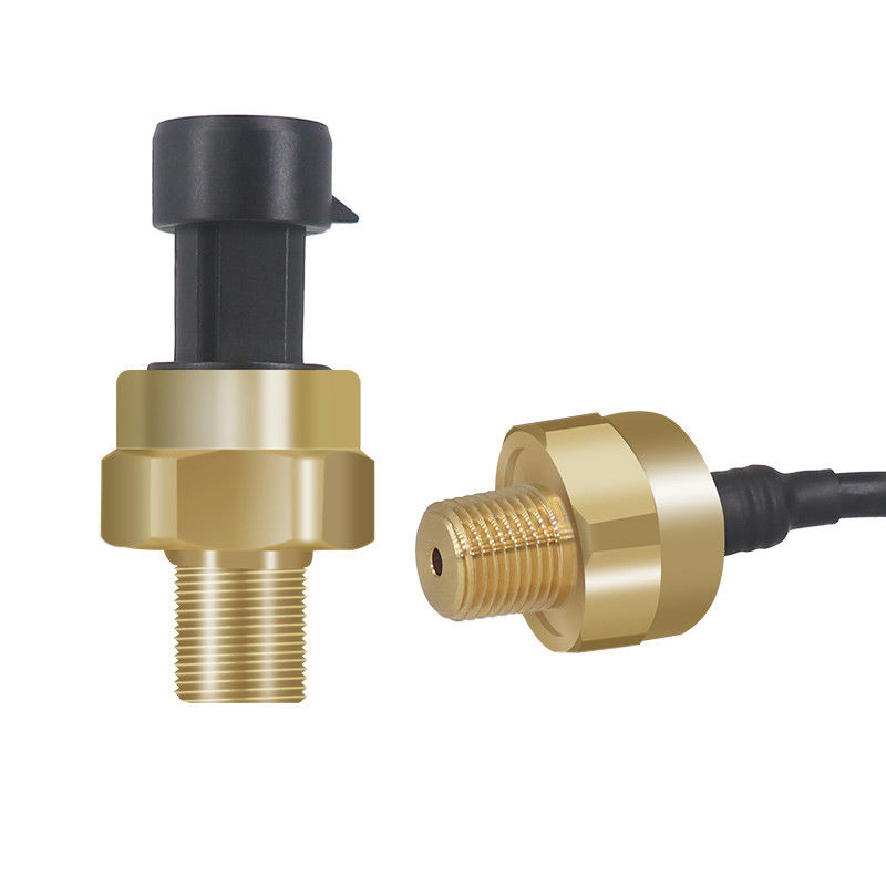 MPa elegante de cobre amarillo del transmisor de presión 0.5-4.5V 0-2 para el uso de la HVAC