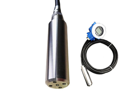 Sensor sumergible montado cabeza del nivel del agua con la exhibición ajustable