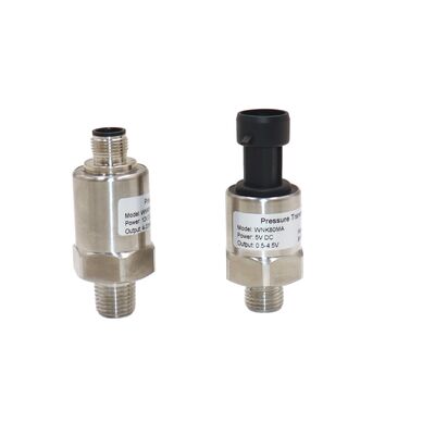 Stainless Steel Water Pressure Sensor with Dual Output and 700 Bar Range for Industrial Applications