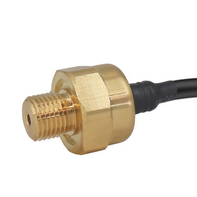 Transmisor de presión de cobre amarillo de la HVAC 4.5v del mercado de cobre amarillo del cable G1/4