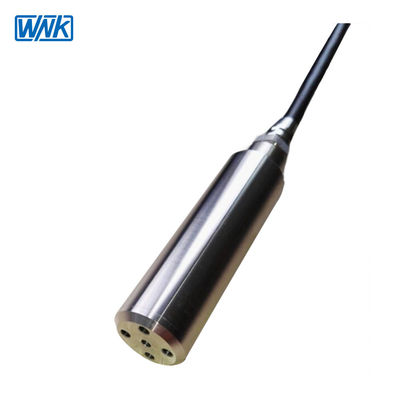 4-20mA transmisor polivinilo del sensor llano de combustible diesel del sumergible del fluoruro PTFE