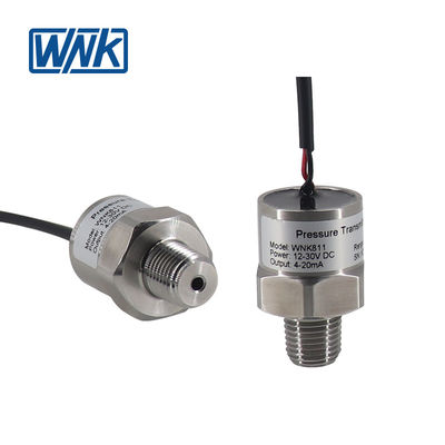 Aceite de silicio de WNK811 600Bar - llenó el sensor de la presión de la HVAC del agua