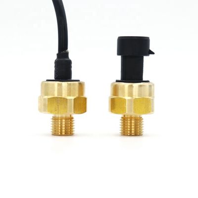 Sensor de cobre amarillo de la presión de la barra tamaño pequeño 0-20 para el gas de aire 0.5-4.5V
